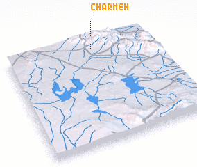 3d view of Charmeh