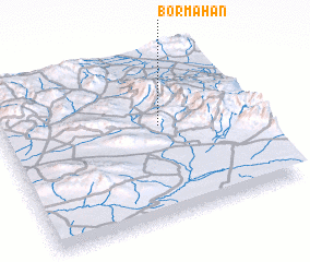 3d view of Bormahān