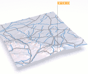 3d view of Kākhk