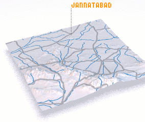 3d view of Jannatābād