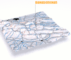 3d view of Bahādorkhān