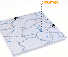 3d view of Davletovo