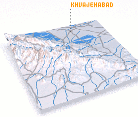 3d view of Khvājehābād