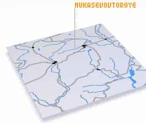 3d view of Mukasevo Vtoroye