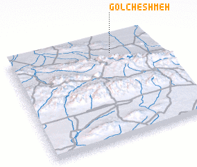 3d view of Gol Cheshmeh