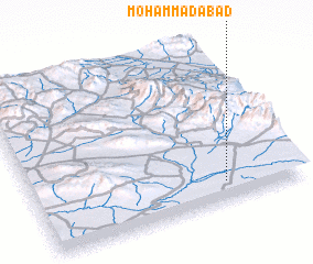 3d view of Moḩammadābād