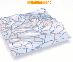 3d view of Moḩammadābād