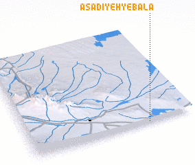 3d view of Asadīyeh-ye Bālā