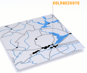 3d view of Kolpakskoye