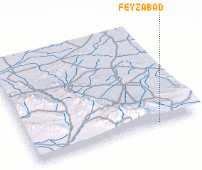 3d view of Feyẕābād