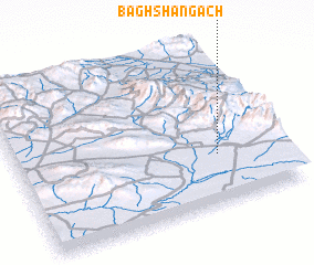 3d view of Bāghshan Gach