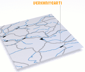 3d view of Verkhniye Arti