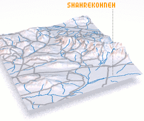 3d view of Shahr-e Kohneh