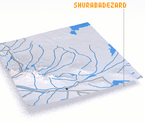 3d view of Shūrābād-e Zard