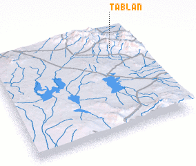 3d view of Tablān