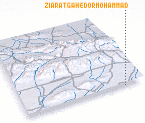 3d view of Zīāratgāh-e Dor Moḩammad