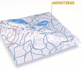 3d view of Jannatābād