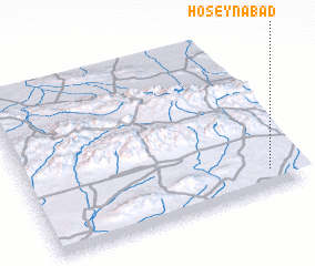 3d view of Ḩoseynābād