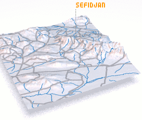 3d view of Sefīdjān