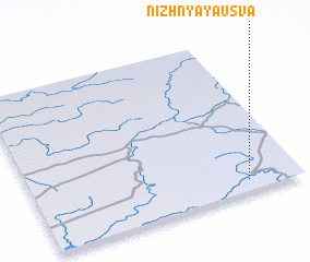 3d view of Nizhnyaya Us\