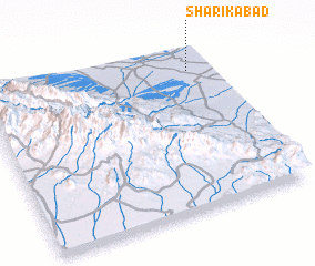 3d view of Sharīkābād