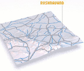 3d view of Rushnāvand