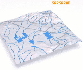 3d view of Sar Sārān