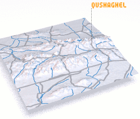 3d view of Qūsh Āghel