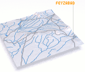 3d view of Feyẕābād