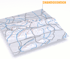 3d view of Shahr-e Kohneh