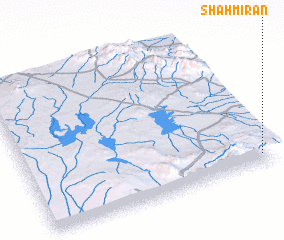 3d view of Shāh Mīrān
