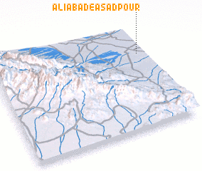 3d view of ‘Alīābād-e Asadpoūr