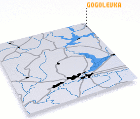 3d view of Gogolevka