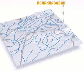 3d view of Moḩammadābād