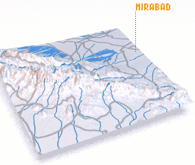 3d view of Mīrābād