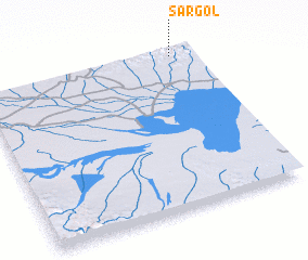 3d view of Sar Gol