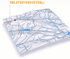 3d view of Kalāteh-ye Ḩoseyn ‘Alī