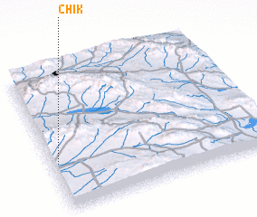 3d view of Chīk