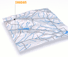 3d view of Shādān