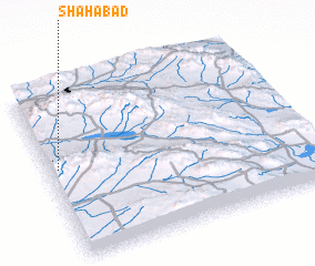 3d view of Shāhābād