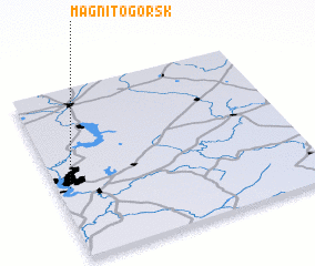 3d view of Magnitogorsk
