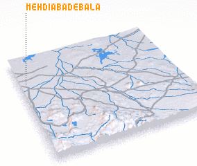 3d view of Mehdīābād-e Bālā
