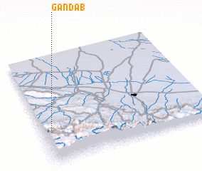 3d view of Gandāb