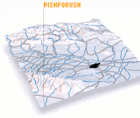 3d view of Pīsh Forūsh