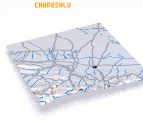 3d view of Chāpeshlū