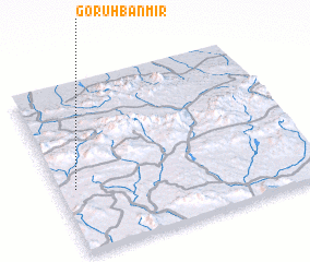 3d view of Gorūhbān Mīr