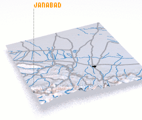 3d view of Jānābād