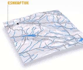 3d view of Eshkaftūk