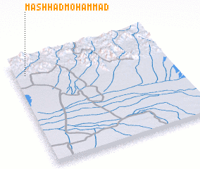 3d view of Mashhad Moḩammad