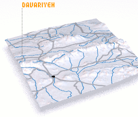 3d view of Dāvarīyeh